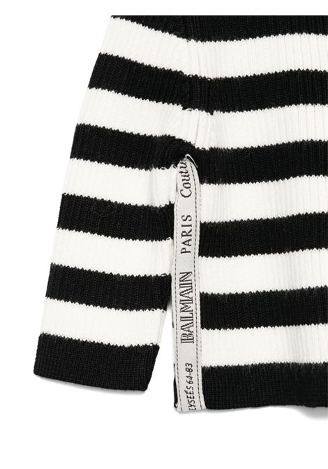 Cardigan a righe BALMAIN KIDS | BX9030 Z3297102NE